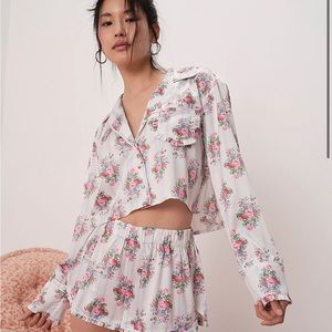For Love and Lemons Lailah Sleep Shorts